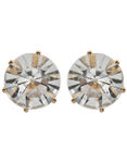 Buy Crunchy Fashion Golden Grace Dual Studs - Purplle