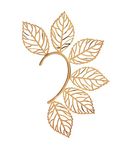 Buy Crunchy Fashion Golden Leaves Ear Cuff - Purplle
