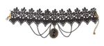 Buy Crunchy Fashion Lace Necklace - Purplle