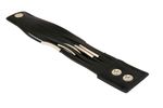 Buy Crunchy Fashion Leather Multi Strap Bracelet-Black - Purplle