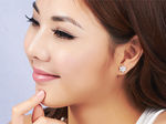 Buy Crunchy Fashion Little Flower Zircon Studs - Purplle