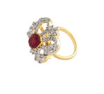 Buy Crunchy Fashion Maharani Ring - Purplle