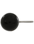 Buy Crunchy Fashion Mod Black Stud Earring - Purplle