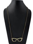 Buy Crunchy Fashion Nerdy Me Pendant Necklace - Purplle