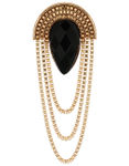 Buy Crunchy Fashion Party Girl Black Earrings - Purplle