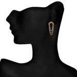 Buy Crunchy Fashion Party Girl Black Earrings - Purplle