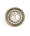 Buy Crunchy Fashion Pearl Beads Ring - Purplle