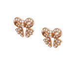 Buy Crunchy Fashion Pearl Bow Studs - Purplle