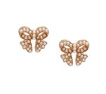 Buy Crunchy Fashion Pearl Bow Studs - Purplle