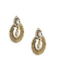 Buy Royal Bling Pearl Chandbali Earrings - Purplle