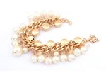 Buy Crunchy Fashion Pearl Charm Bracelet - Purplle