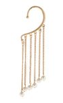 Buy Crunchy Fashion Pearl Drop Ear Cuff - Purplle