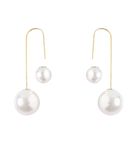 Buy Crunchy Fashion Pearl Droplet Earrings - Purplle