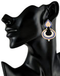 Buy Crunchy Fashion Pearl Embellish Royal Earring - Purplle