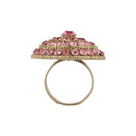 Buy Crunchy Fashion Pink Crystal Ring - Purplle