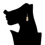 Buy Crunchy Fashion Pool Of Glowing EMraldPearly Jhumka - Purplle