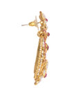 Buy Royal Bling Posy Floret Flush Pearly Earrings - Purplle