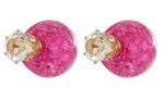 Buy Crunchy Fashion Pretty Please Stud Earring - Purplle