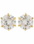 Buy Crunchy Fashion Round Zircon Studs - Purplle