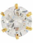Buy Crunchy Fashion Round Zircon Studs - Purplle