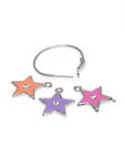 Buy Crunchy Fashion Shine Like a Hangging Star Earrings - Purplle