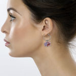 Buy Crunchy Fashion Shine Like a Hangging Star Earrings - Purplle
