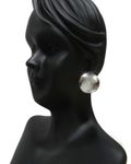 Buy Crunchy Fashion Silver Disc Studs - Purplle