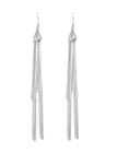 Buy Crunchy Fashion Silvering Flaunt Earing - Purplle