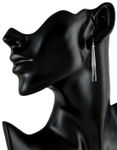 Buy Crunchy Fashion Silvering Flaunt Earing - Purplle