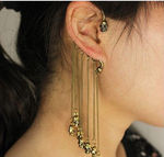 Buy Crunchy Fashion Skull Drop Ear Cuff - Purplle