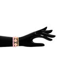 Buy Crunchy Fashion Soft Pops Peach Floral Wrap Bracelets - Purplle