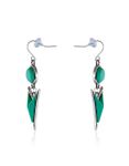 Buy Crunchy Fashion Spatial Sea Green Earring - Purplle