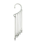 Buy Crunchy Fashion Spike Ear Cuff - Silver - Purplle