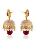 Buy Crunchy Fashion Splash of rich blooming earring - Purplle