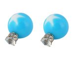 Buy Crunchy Fashion Star Globule Blue Stud - Purplle