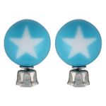 Buy Crunchy Fashion Star Globule Blue Stud - Purplle