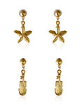 Buy Crunchy Fashion Star-Fish Musical Winsome Earings - Purplle