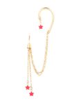 Buy Crunchy Fashion Starry Nights Salmon Earcuff - Purplle