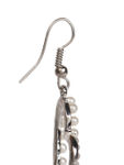 Buy Crunchy Fashion Valentine Special Pearl Heart Earrings - Purplle