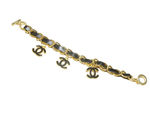 Buy Crunchy Fashion Vintage CC Charm Bracelets-Black - Purplle