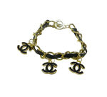 Buy Crunchy Fashion Vintage CC Charm Bracelets-Black - Purplle