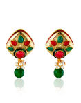 Buy Royal Bling Wine Lush Golden Earring - Purplle