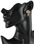 Buy Royal Bling Wine Lush Golden Earring - Purplle