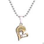 Buy Lishmark Stainless Steel Women Men Lover Couple Pendant I Love You Heart Chain Necklace 3 - Purplle