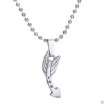 Buy Lishmark Stainless Steel Women Men Lover Couple Pendant I Love You Heart Chain Necklace - Purplle