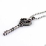 Buy Lishmark 19.6'' Hot Love Key Pendant Womens Mens New Stainless Steel Necklaces Link Charm - Purplle
