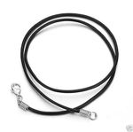 Buy Lishmark Fashion Jewellry Stainlesssteel Mosaic Crystal Column Pendant Necklace With Rope - Purplle