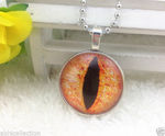 Buy Lishmark Hot Cool Eyeball Silver Plated Chain Necklace Alloy & Pendants - Purplle