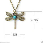 Buy Lishmark New Women'S Retro Hollow Dragonfly Pendant Necklace Sweater Chain Pendants - Purplle