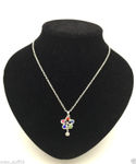 Buy Lishmark New Hot Fashion Charm Jewelry Wedding Mix Rhinestone Silver Necklace Pendant - Purplle